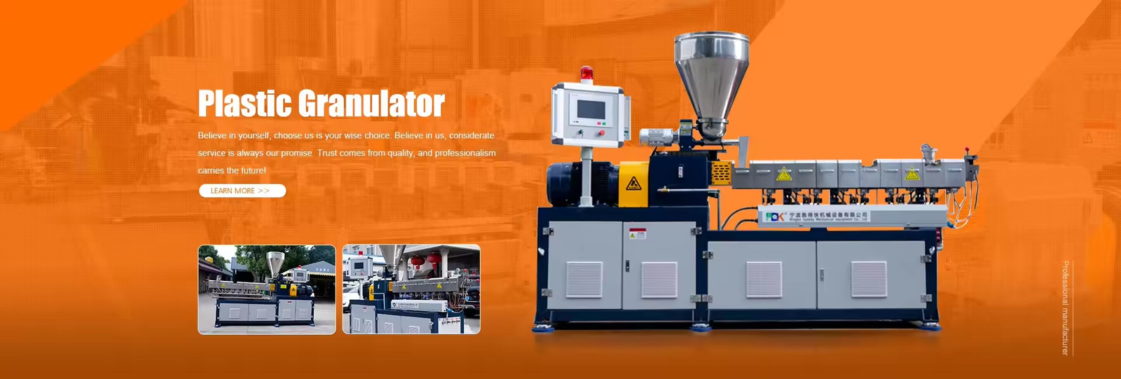 plastic granulatormachine
