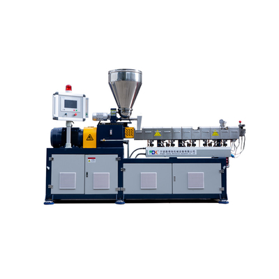 Double Twin Screw Plastic Extruder Masterbatch Granulator voor op maat gemaakte eisen