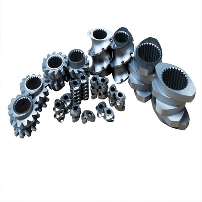 Competitieve parallelle tweeschroef-plastiekpellet-extruder-schroefvat voor PV-PVC-ABS
