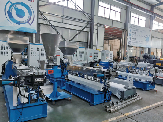 Automatische extrudermachine voor het recyclen van kunststof voor tweeschroefextruder voor kunststofrubber op maat