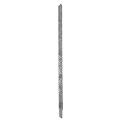 Speciale metalen draadvormige schroefdraaier met prototype strip metalen zilver
