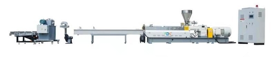 Co-roterende parallelle twee-schroef-plastiek-extruder voor ABS-pelletproductie-granulator
