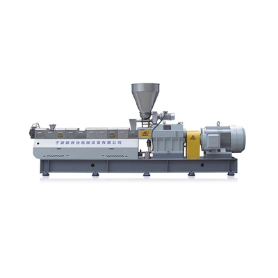 600 rpm Schroefsnelheid Op maat gemaakte grijze bouwblok Type Plastic Machine Pe Small Twin Extruder Sheet
